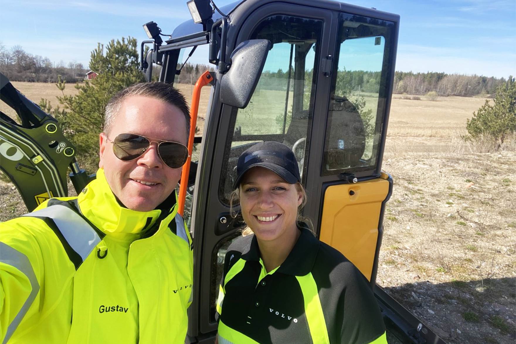 Tufft test av Volvo EC18 Electric | Swecon Anläggningsmaskiner AB