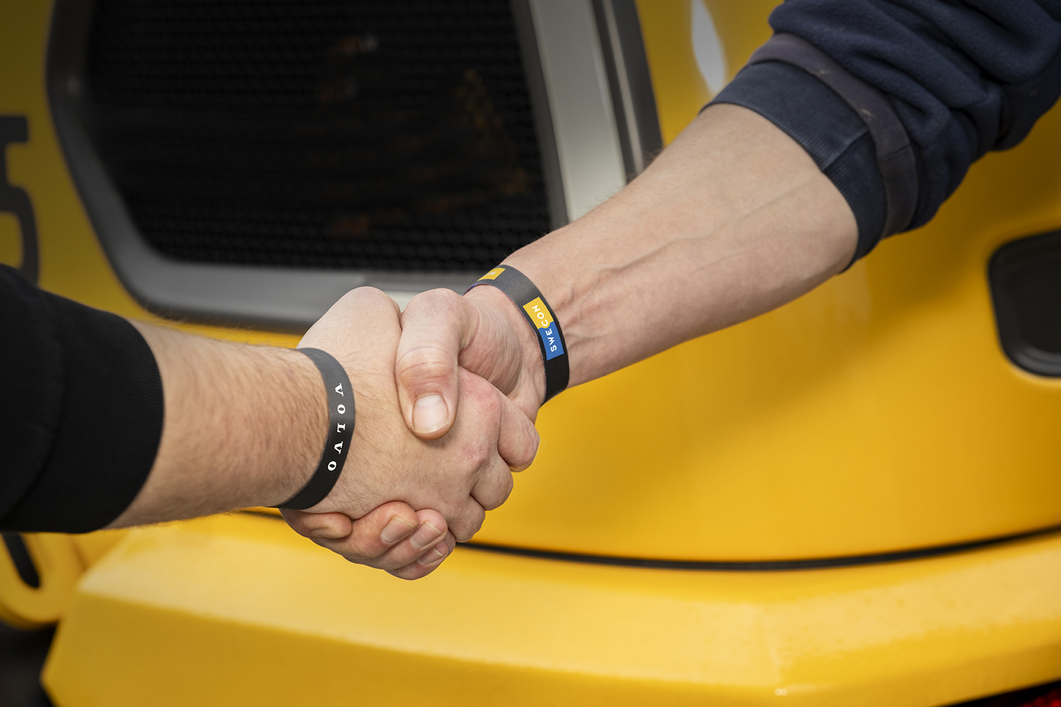 Swecon and Volvo CE handshake